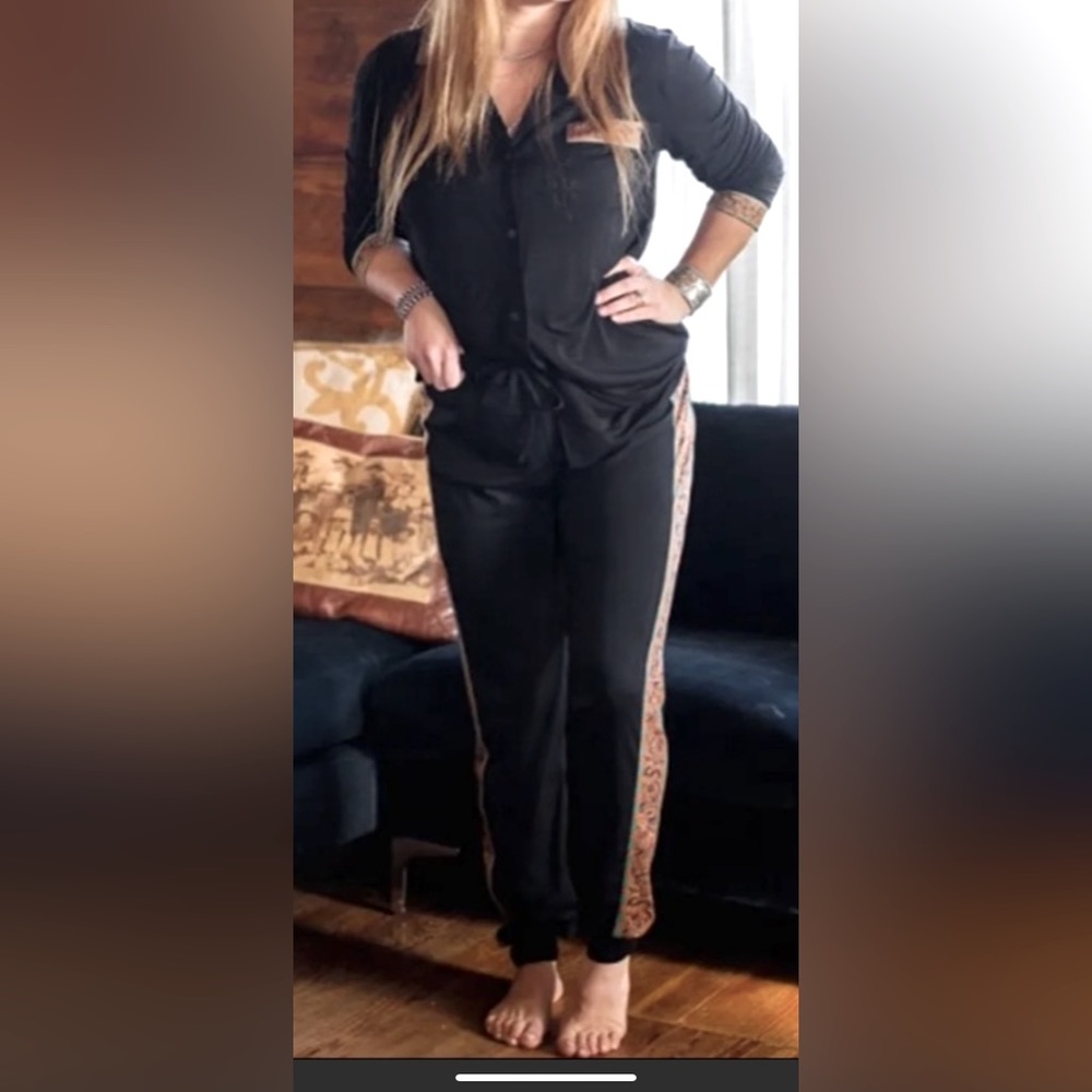 Two piece pajama/ lounge set